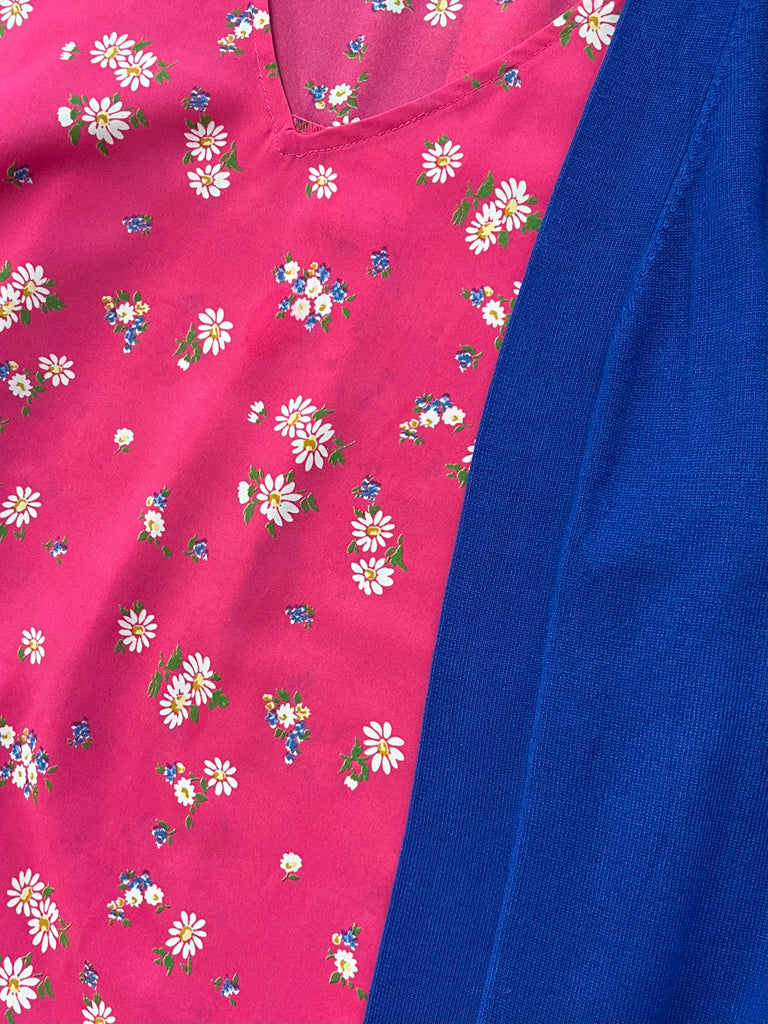 Trudy Floral V-Neck Tank