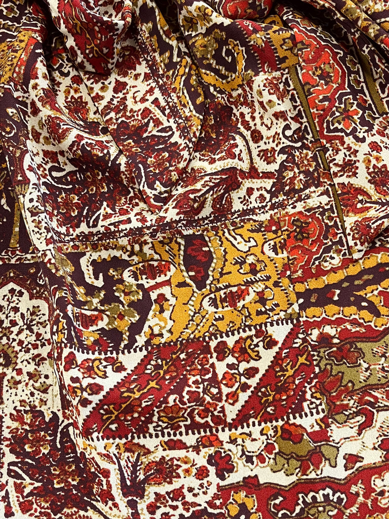 Paisley Tied Dress