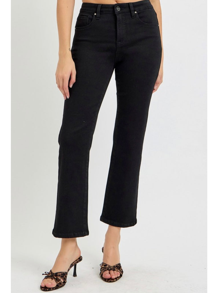 Michelle High-Rise Straight Crops