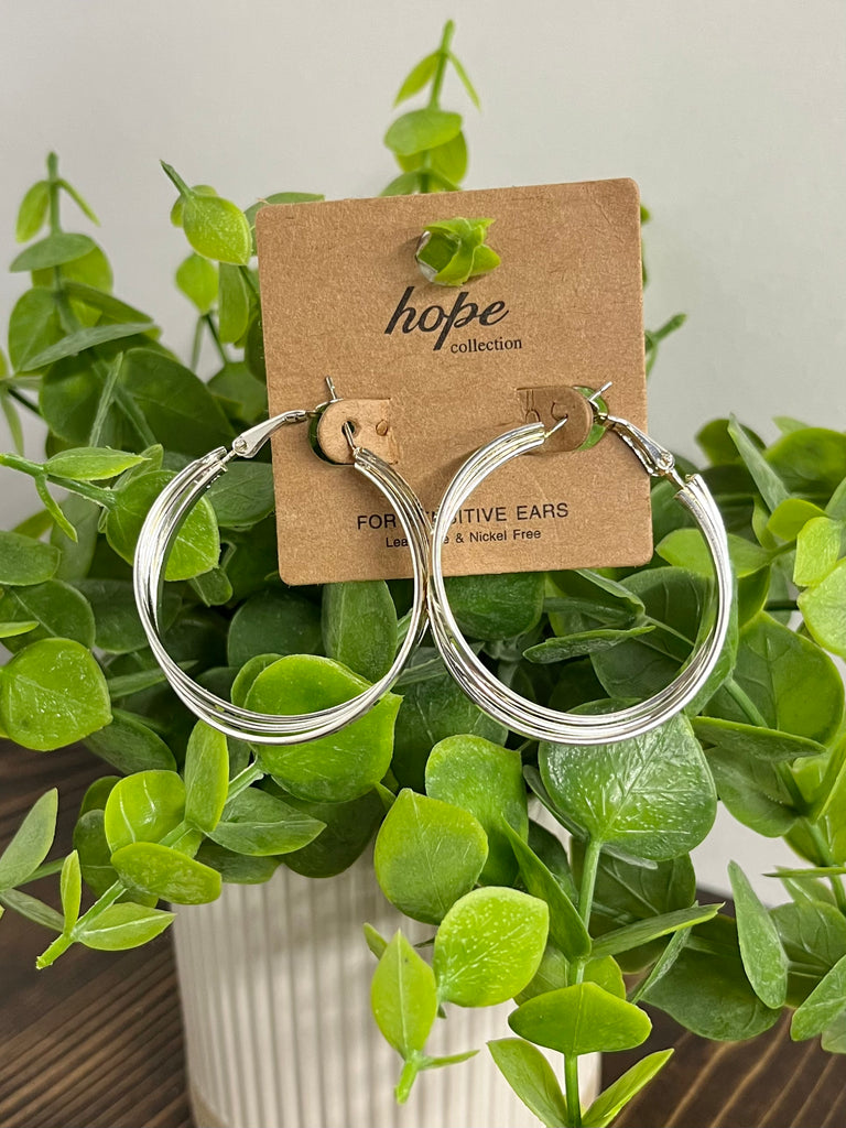 Shannon Earrings - Silver