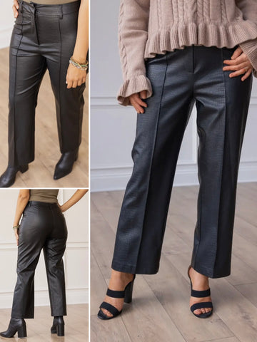 Dawn Wide Leg Pants with Pockets