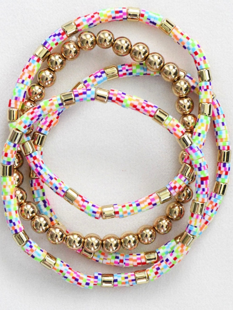 Mia Confetti Bracelet Set