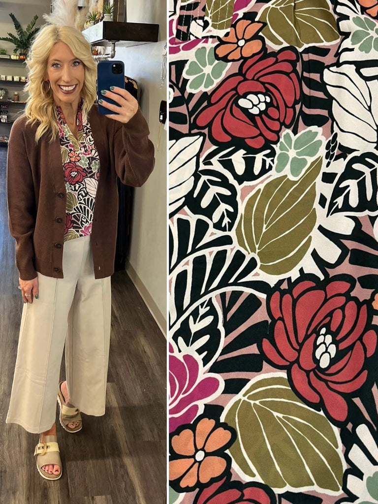 Tandie V-Neck Blouse