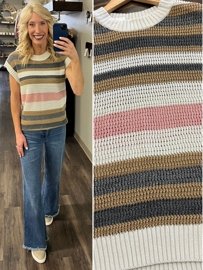 Allie Striped Sweater
