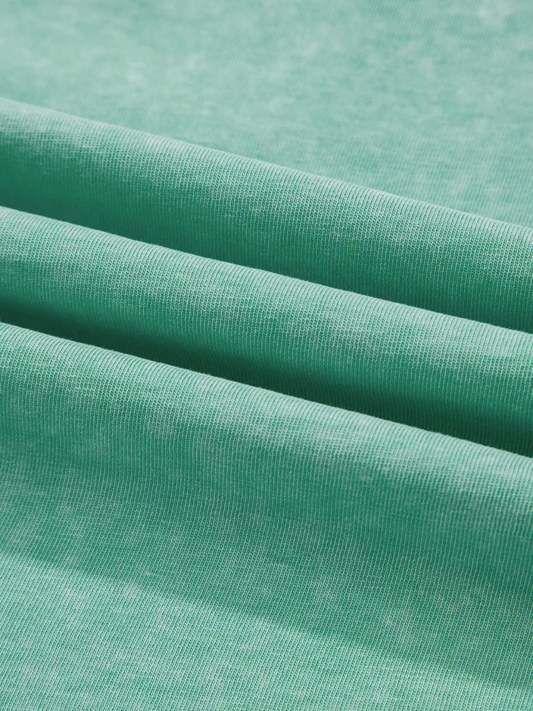 Hazel Mineral Wash Tank - Sea Green