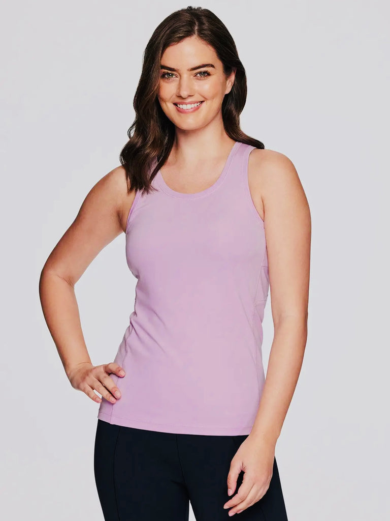 Mya Twist - Back Tank - Lilac
