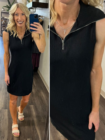 Grace Coral Flutter Sleeve Dress