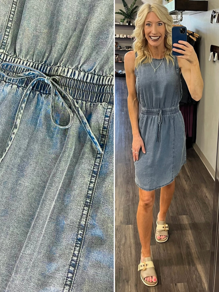 Daisy Denim Dress
