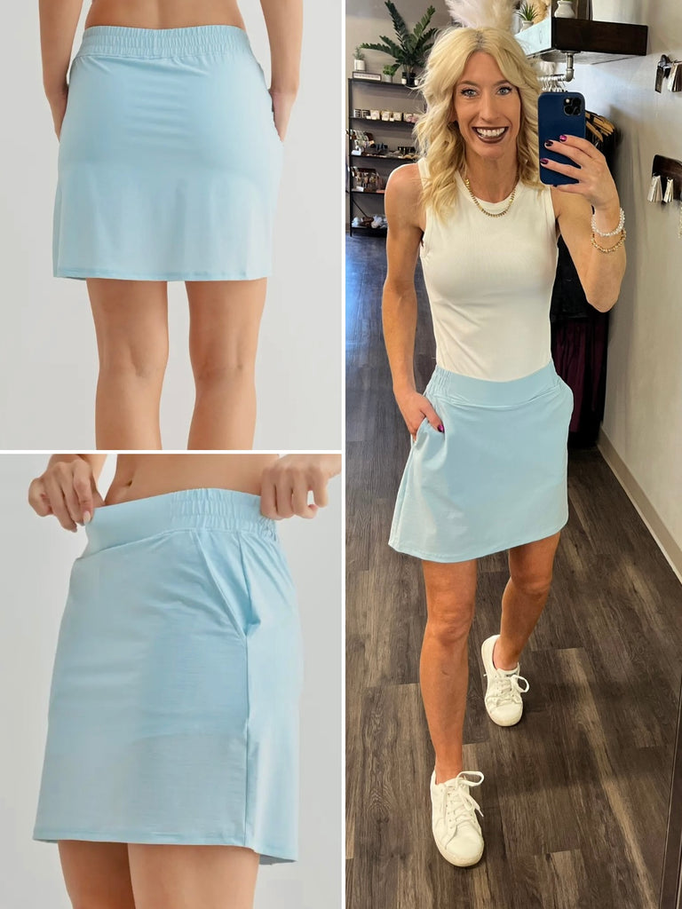 Cece Skort - Sky Blue