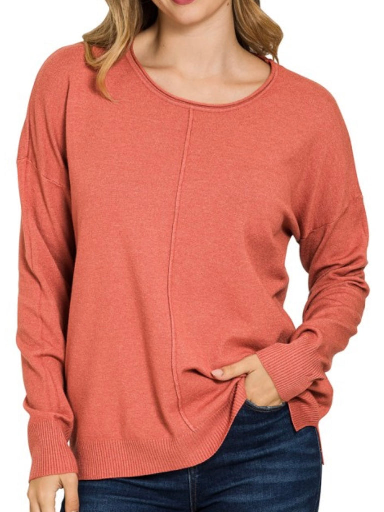 Georgine Center-Seam Center - Rust