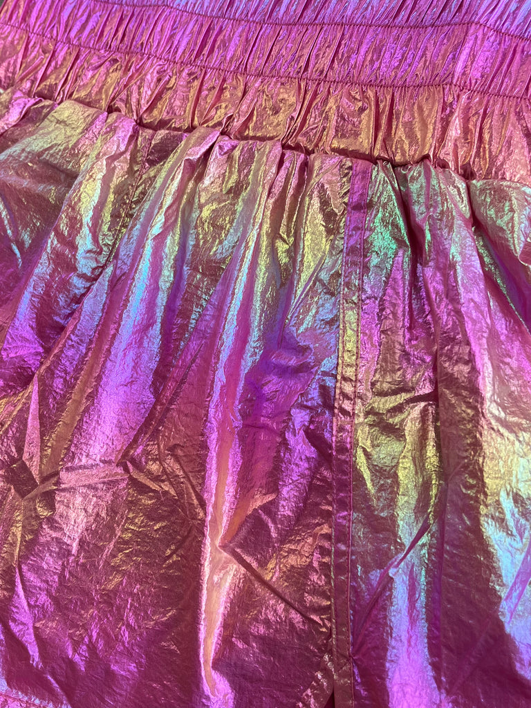 Greta Rainbow Metallic Shorts