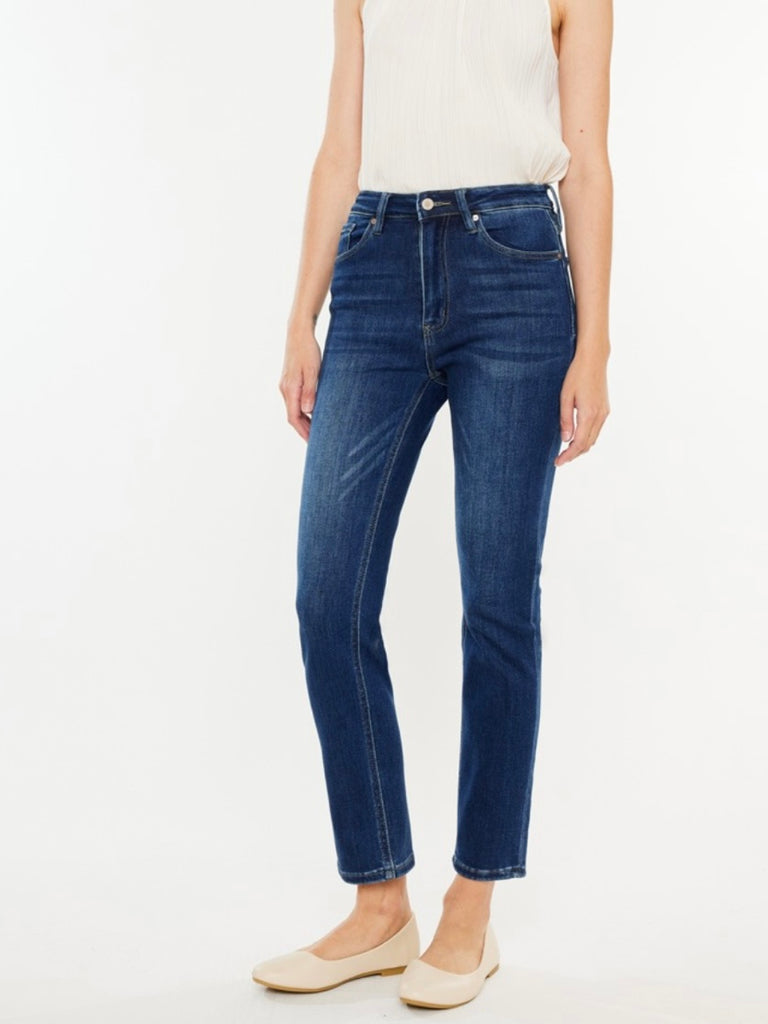 Candace High Rise Slim Straight