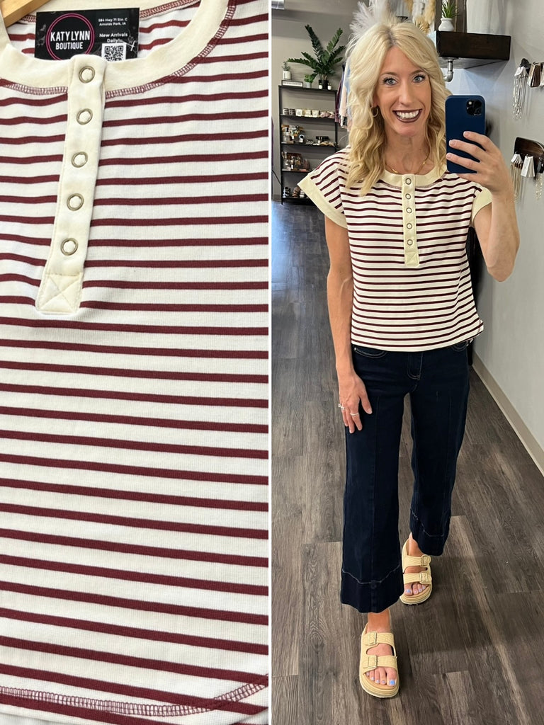 Sadie Snap Short Sleeve