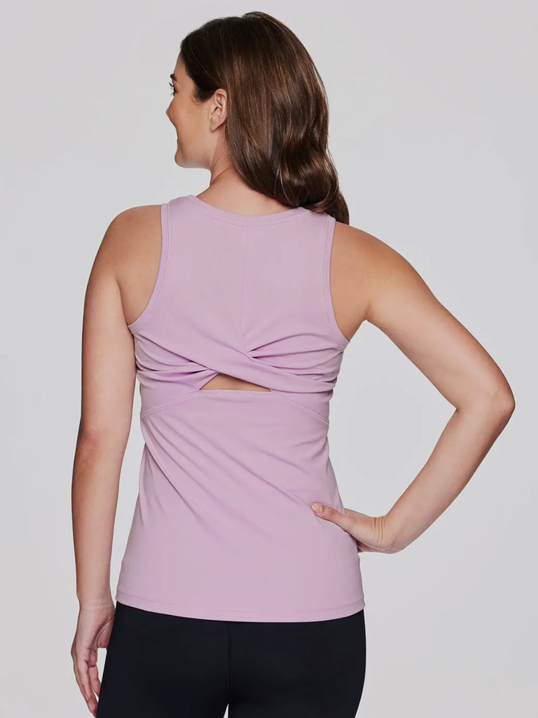 Mya Twist - Back Tank - Lilac