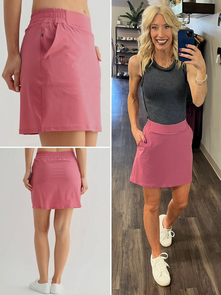 Cece Skort - Dusty Pink