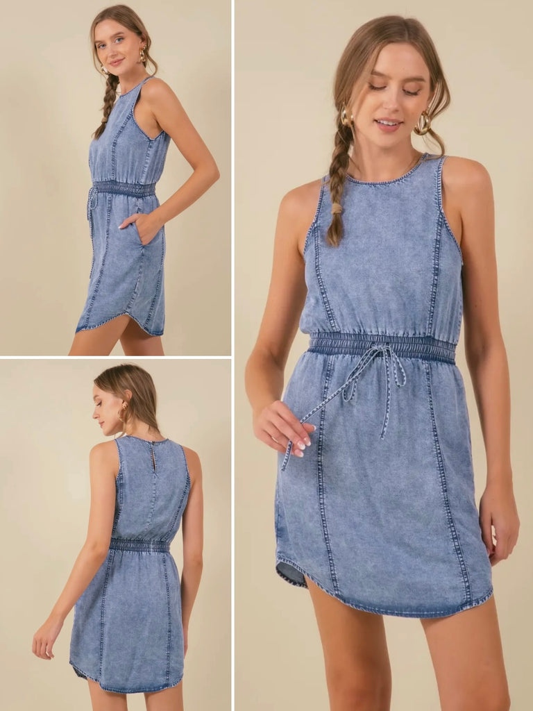 Daisy Denim Dress