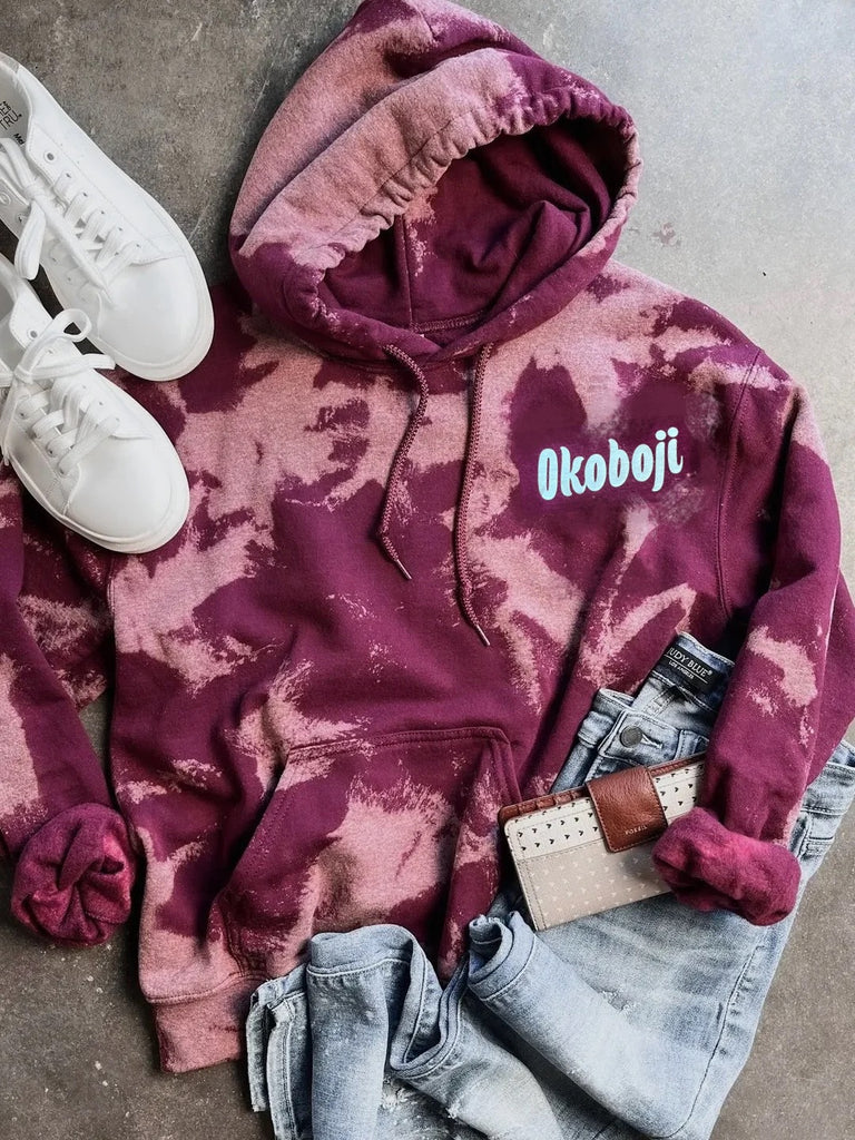 Okoboji Bleached Hoodie