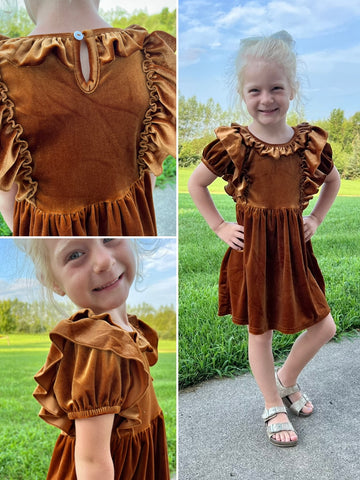 Hannah Polka Dot Romper-KID