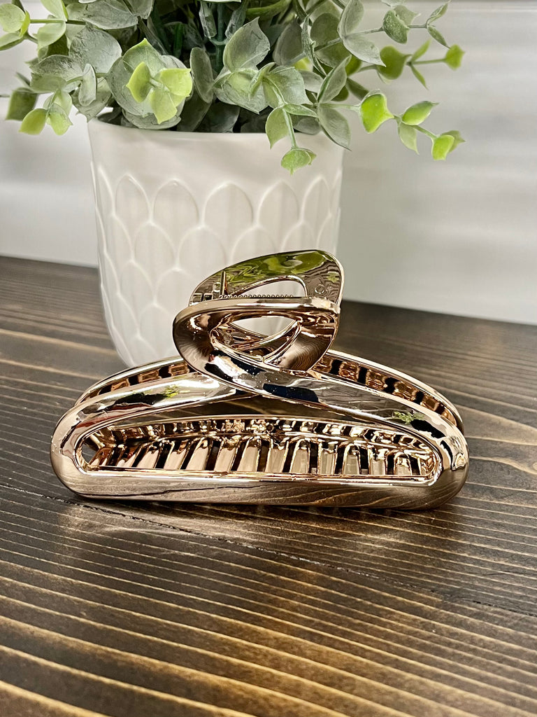 Corinne Metallic Claw Clips
