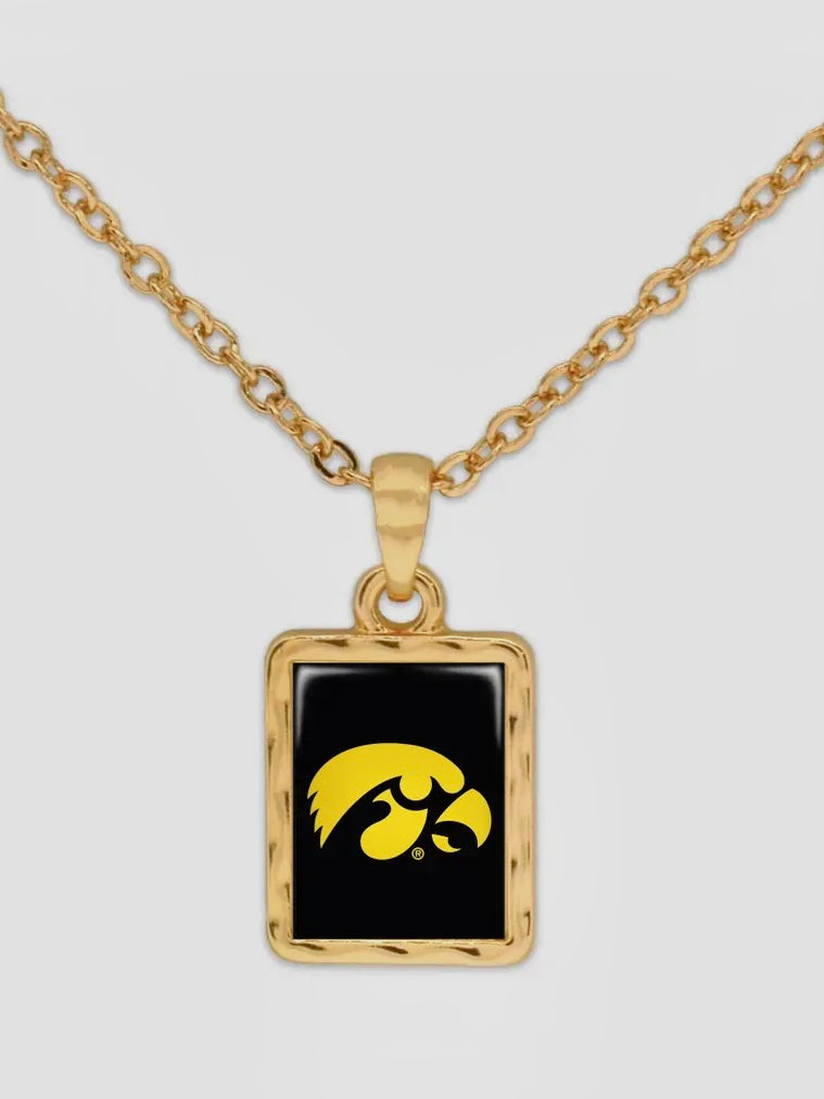 IOWA Pendant Necklace - Gold