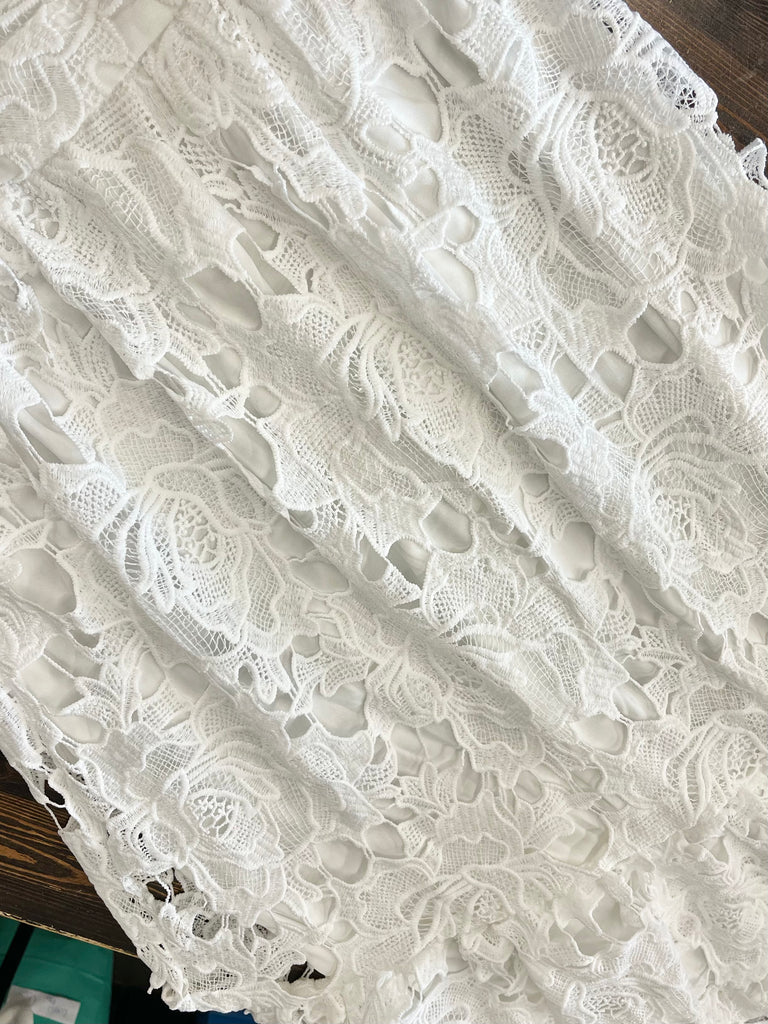 Valentina Lace Overlay Dress