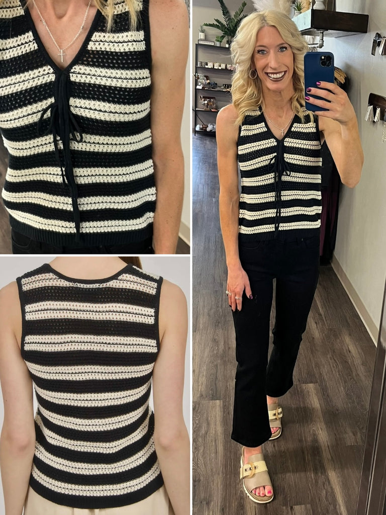 Danielle Knit Sweater Vest