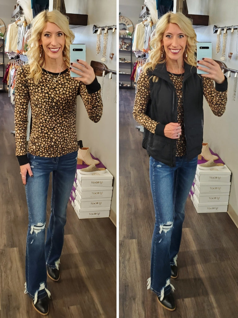 Tiana Printed Thermal - Slim Fit