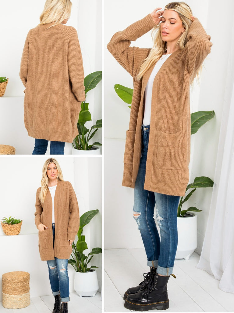 Ivanna Cardigan - Taupe