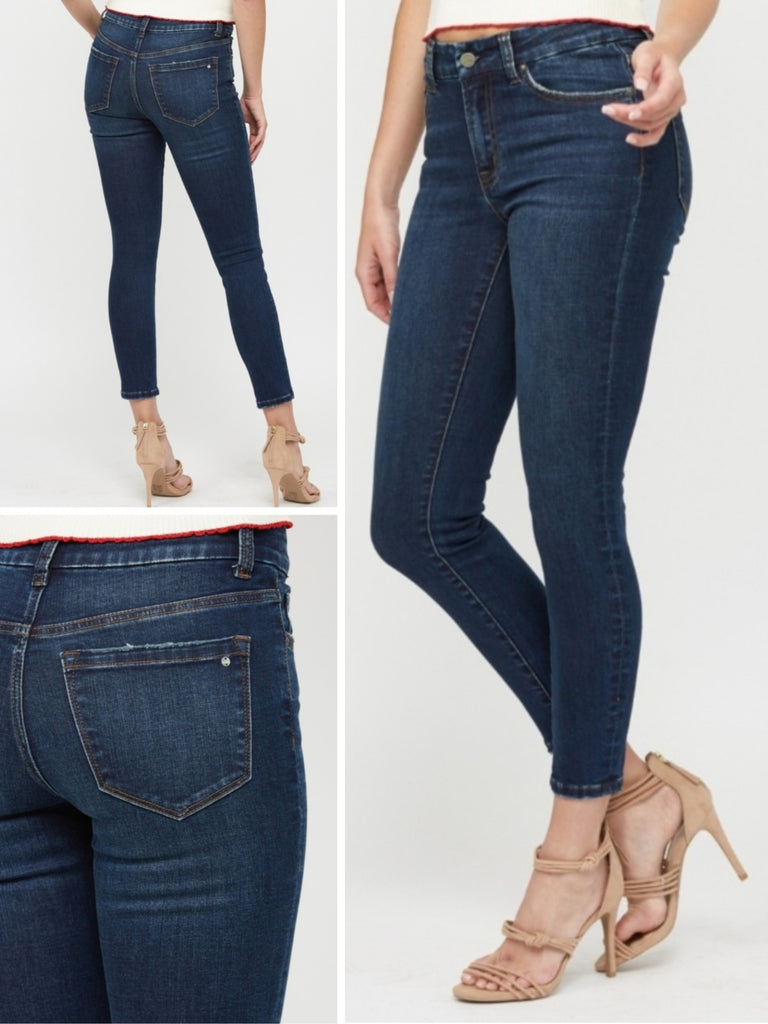 Nikki Mid-Rise Skinny Denim