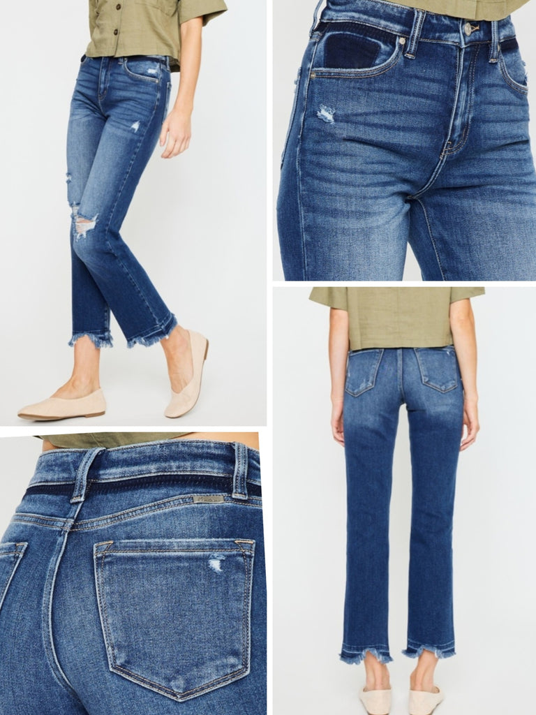Tristan High-Rise Slim Straight