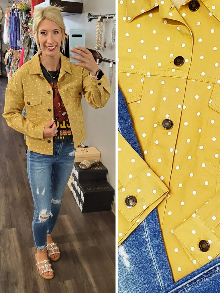 Havannah Polka-Dot Jacket