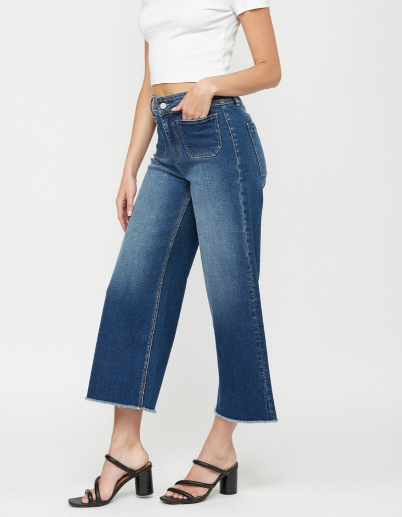 Jen High Rise Wide Crop
