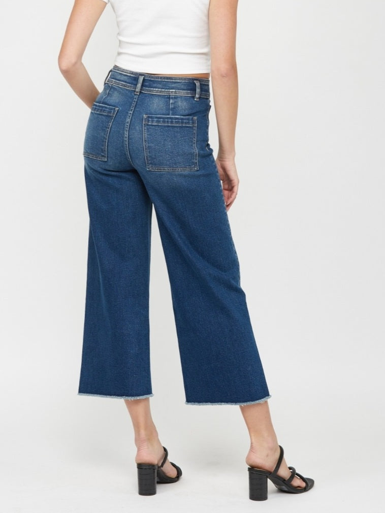 Jen High Rise Wide Crop