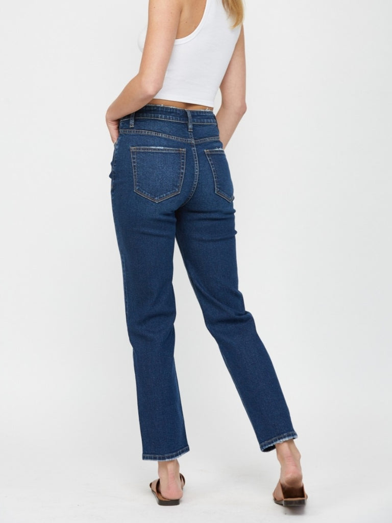 Monica High Rise Straight Leg