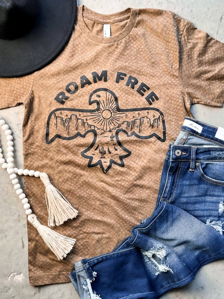 Roam Free Graphic Tee - Reptile
