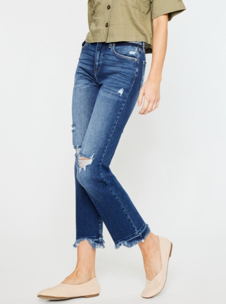 Tristan High-Rise Slim Straight