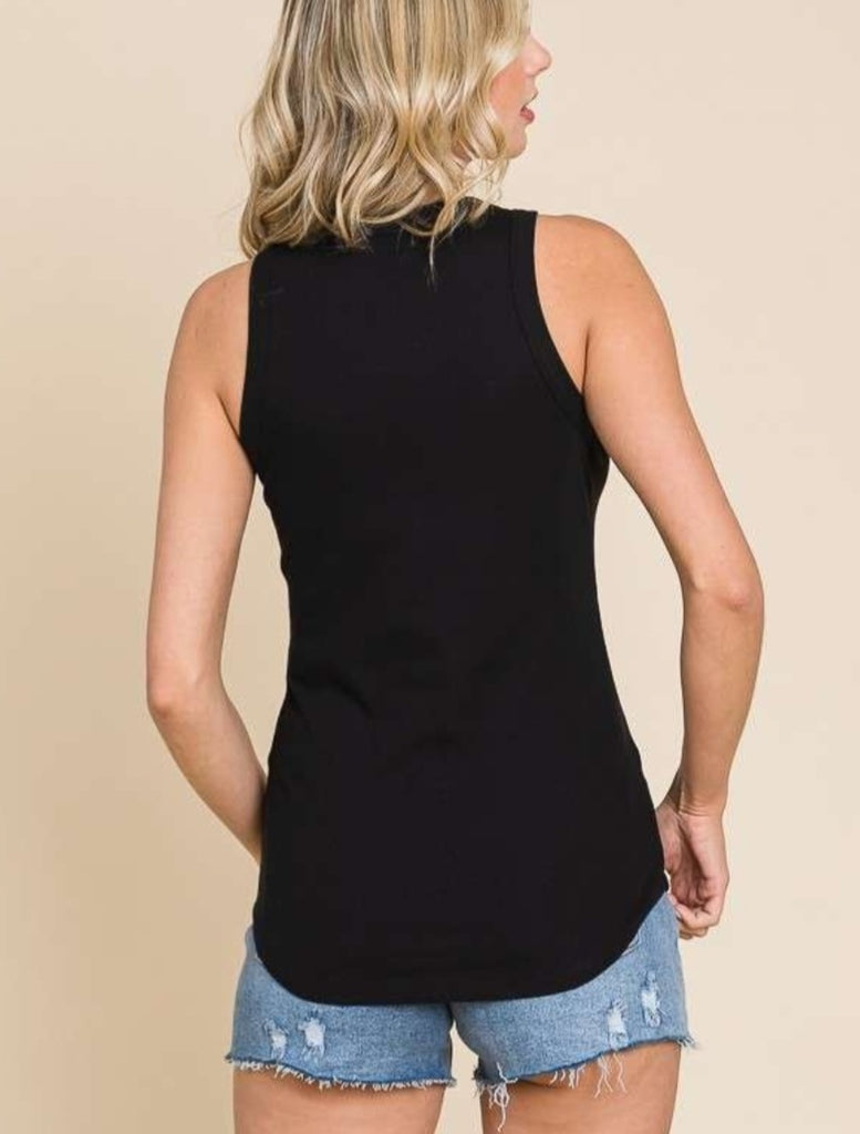 Treya Ribbed Basic Tanks - Multi