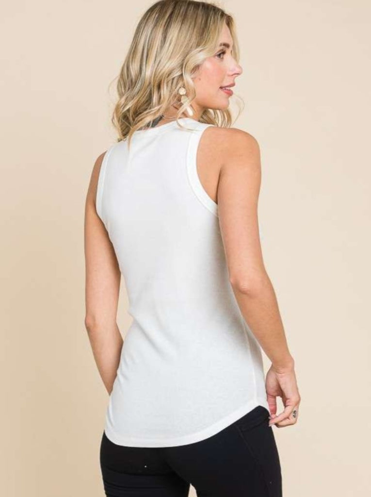 Treya Ribbed Basic Tanks - Multi