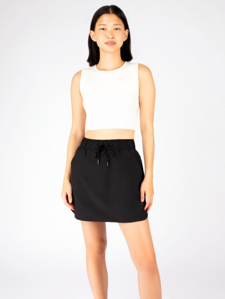 Amber Everywhere Skort - Black