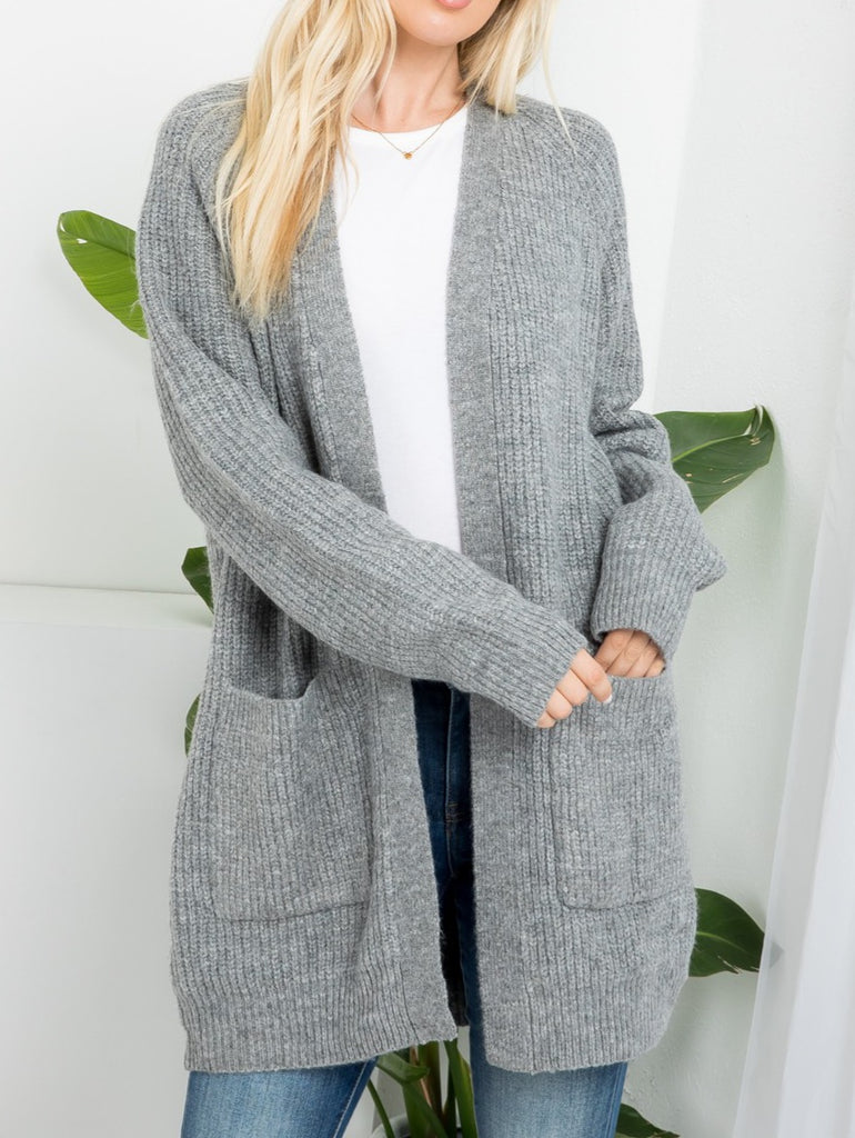 Ivanna Cardigan - Gray
