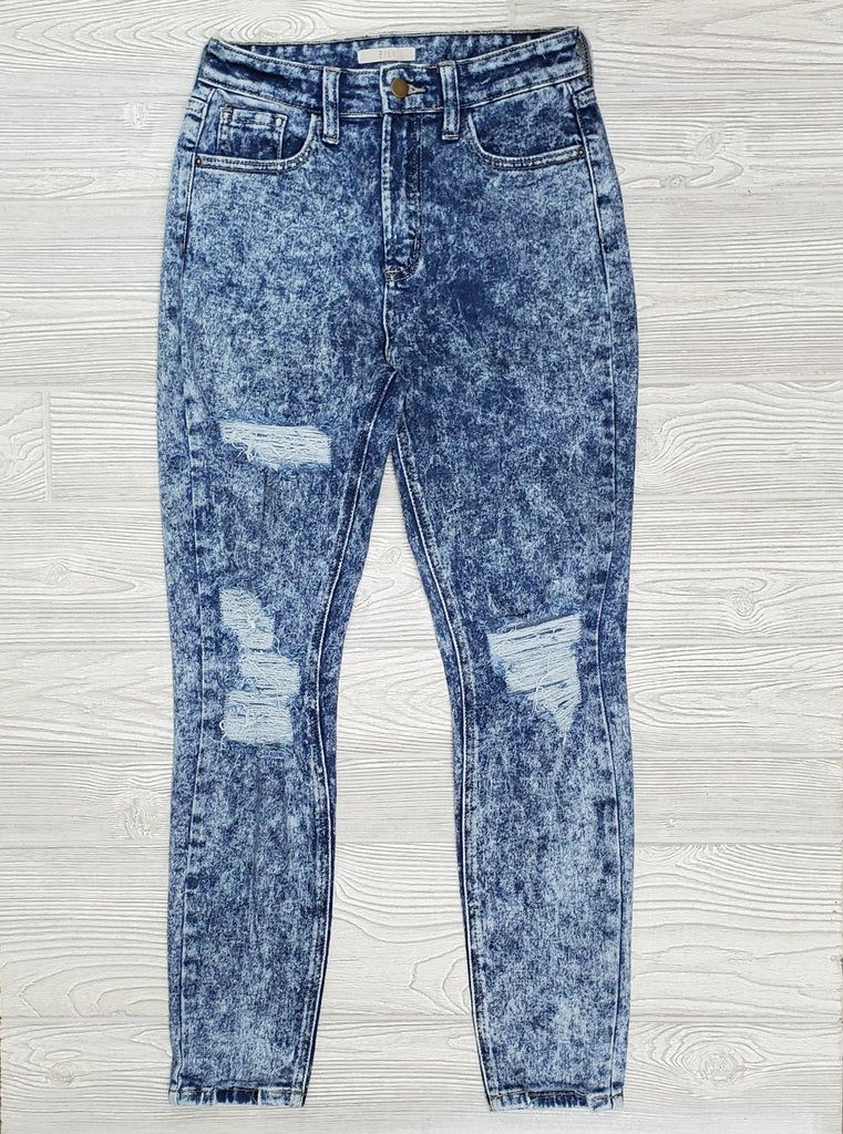 Lizzy Acid Wash Destructed Denin