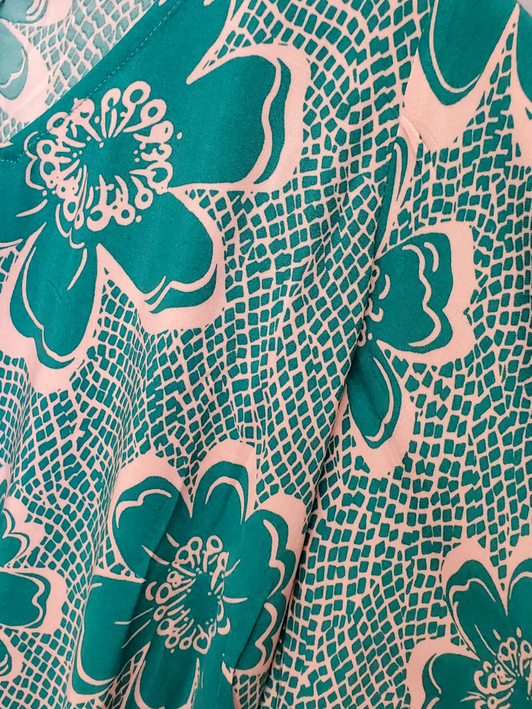 Denae Floral Flare Sleeve