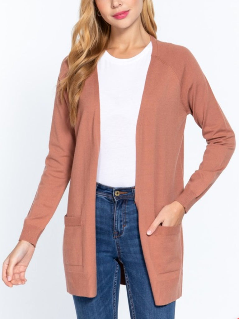 Steph Long Pocket Cardigans - Multi