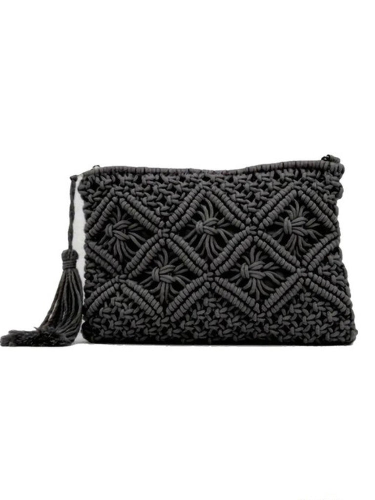 Tracey Knit Clutch