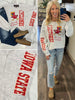 Let's Go Cyclones Crewneck - Gray