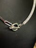 Hope Tennis Chain and Loop Necklace - Silver
