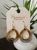 Mari Gold Teardrop Earrings