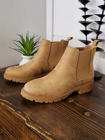 Chelsea Ankle Bootie - Light Brown