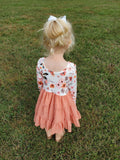 Kylee Fall Floral Twirl Dress - KIDS