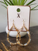 Chloe Tear-Drop Earrings - Earth